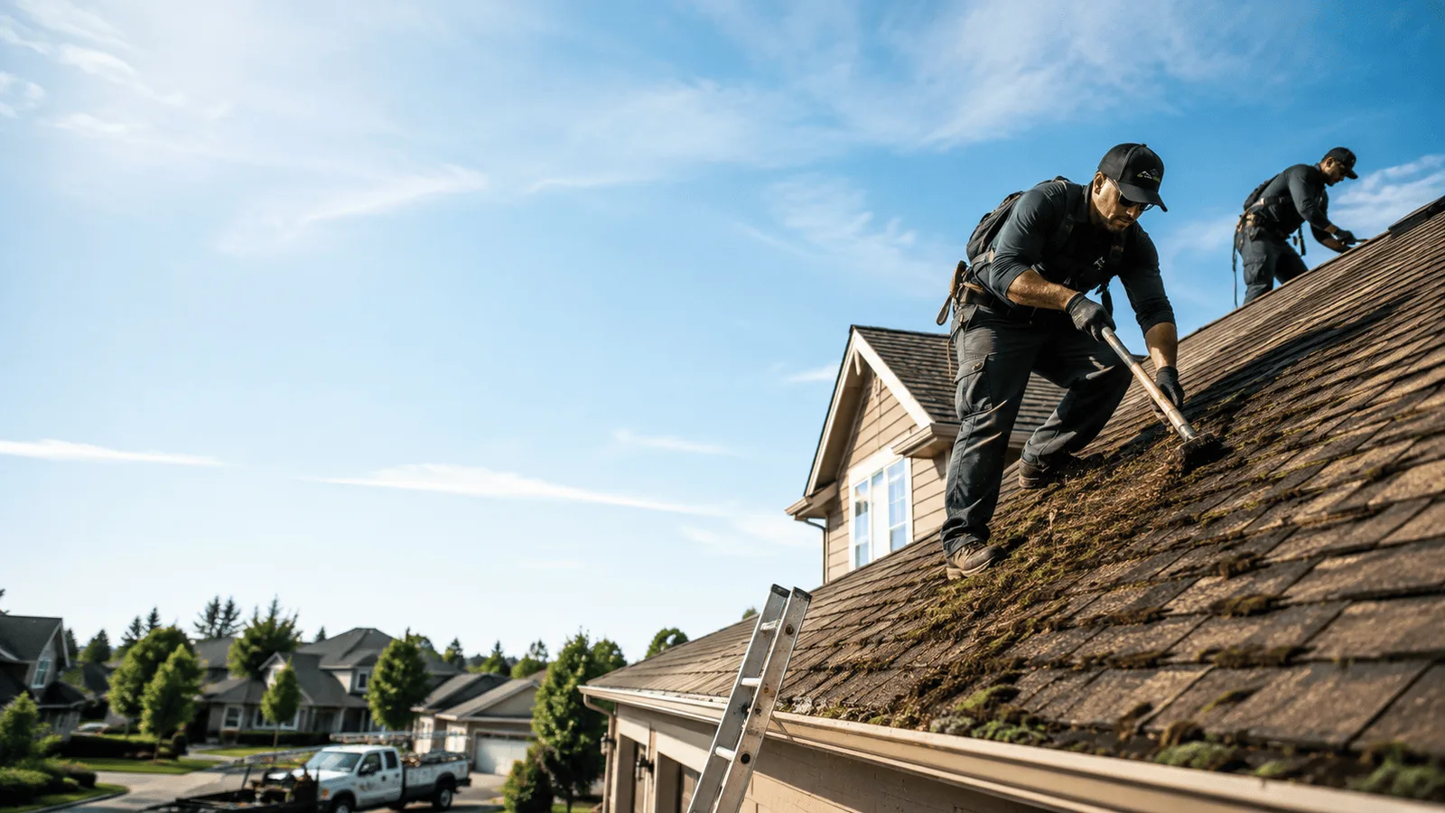 Roof Moss Removal in Wolcott, CT near me